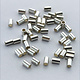 585S-51 = Sterling Silver Crimp Tube 3x2mm with 1.3mm Hole (Pkg of 50)