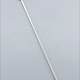 808S-18 = Sterling Silver Eye Pin 2'' x .030'' (20ga/.8mm) Wire (Pkg of 10)