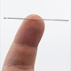 808S-18 = Sterling Silver Eye Pin 2'' x .030'' (20ga/.8mm) Wire (Pkg of 10)