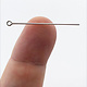 808S-17 = Sterling Silver Eye Pin 1.5'' x .030'' (20ga/.8mm) Wire (Pkg of 10)