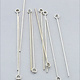 808S-05 = Sterling Silver Eye Pin 1.5'' x .020'' (24ga/.5mm) Wire (Pkg of 10)