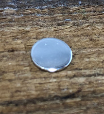 MSS10022 = Sterling Silver Disc 1/4'' Dia. x 22ga (Pkg of 5)