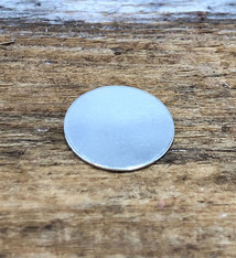 MSS10224 = Sterling Silver Disc 1/2'' Dia. x 24ga (Each)