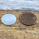 MSS10324 = Sterling Silver Disc 5/8'' Dia. x 24ga (Each)