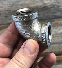 CL303-19 = Elbow for Sight Glass Fittings for Hoffman JEL3 Steam Cleaner (#0334-1)