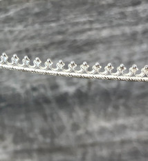 SGW05 = Sterling Gallery Wire "Twist Ring" (Per Inch)