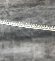10 Feet 925 Sterling SilverInverted Heart Gallery Wire, Hard, Decorative Design, Bezel Strip by Craft Wire