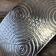 SSP31 = Patterned Sterling Silver Sheet ''Sonar'' 2'' x 6'' (Choose Gauge)