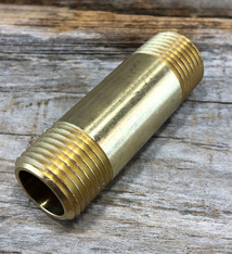 CL303-21 = Brass Nipple Connector for Hoffman JEL3 (#05897)