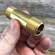 CL303-21 = Brass Nipple Connector for Hoffman JEL3 (#05897)