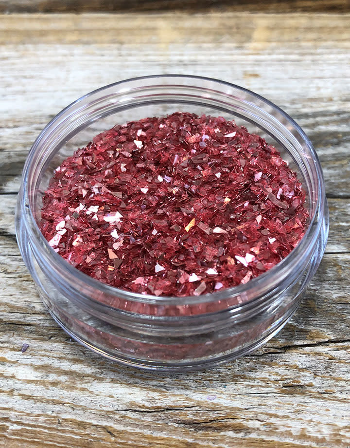 CE792 = Ice Resin German Glass Glitter - Salmon