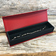 DBX4153 = Deluxe Magnetic Red/Black Bracelet/Watch Box 8-3/4'' x 2-1/4'' x 1''