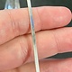 SFW2010 = Sterling Rectangular Wire 2 x 1mm Dead Soft (Sold per foot)