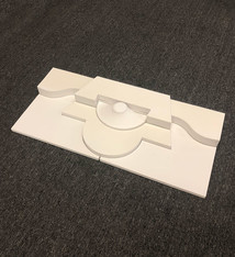 DIS6207 = Leatherette Showcase Platform 7 Piece Set