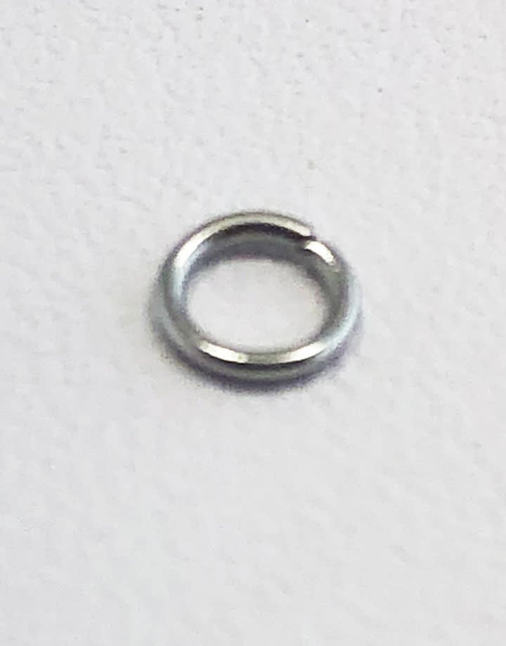 900L-4024 = Stainless Steel Jump Ring 22ga, 4mm ID (Pkg of 100)