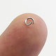 904L-4024 = Stainless Steel Jump Ring Pre-open 22ga, 4mm ID (Pkg of 100)