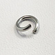 904L-6040 = Stainless Steel Jump Ring Pre-open 18ga, 6mm ID (Pkg of 100)