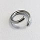 904L-7040 = Stainless Steel Jump Ring Pre-open 18ga, 7mm ID (Pkg of 100)
