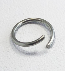 904L-8032 = Stainless Steel Jump Ring Pre-open 20ga, 8mm ID (Pkg of 100)