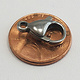912L-44 = 15mm Stainless Steel Trigger Clasp (Pkg of 6)