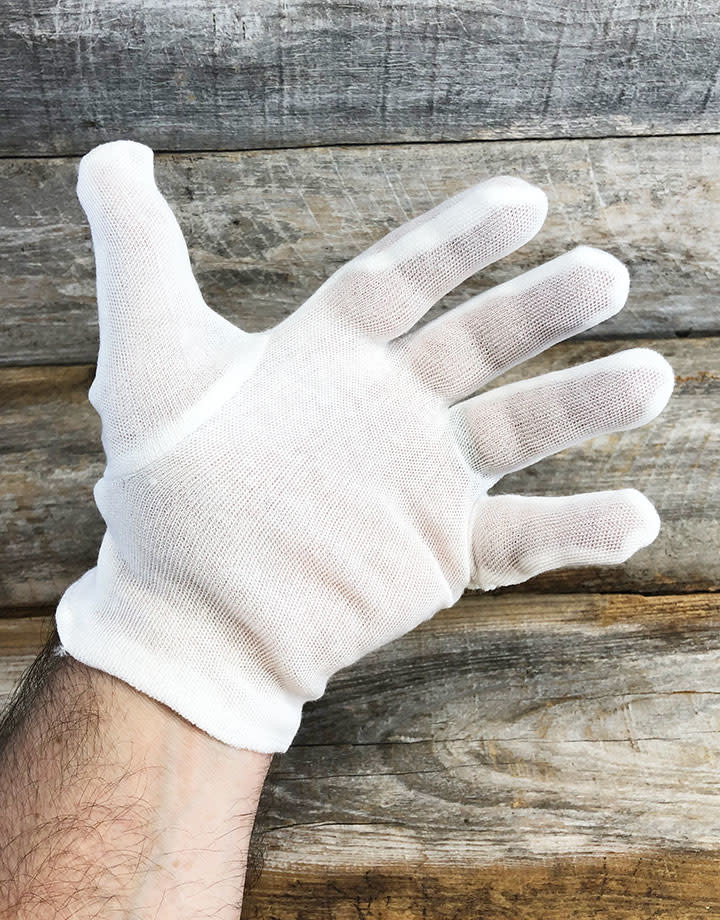 17.102  = Men's Lightweight Cotton Gloves (Pkg of 12 pieces)