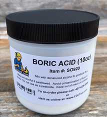 SO920 = Boric Acid 10oz (Powdered)