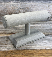 DBR7190 = Grey Linen Bracelet Bar 7-1/2'' wide x 4-7/8'' high