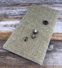 DRG3000 = Foam Ring Tray Insert with 72 Spaces - Burlap