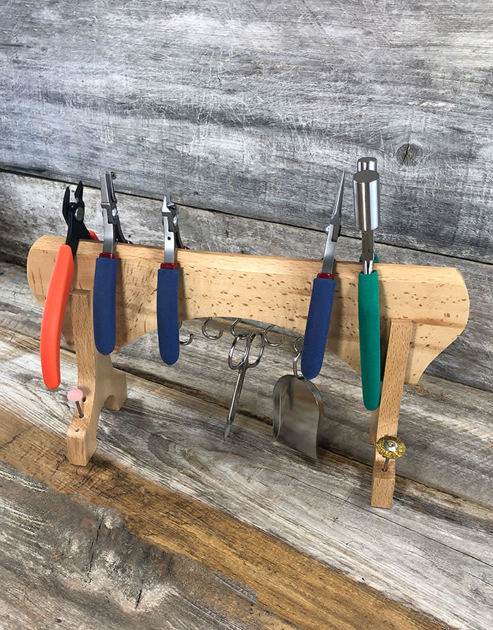 Wood Plier Rack