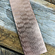 CSP4220 = Patterned Copper Sheet ''Traingle/Herringbone''  2'' x 6'' 20ga