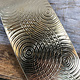 BSP31 = Patterned Brass Sheet ''Sonar'' 2'' x 6'' (Choose Gauge)