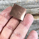 MSC30324 = Copper Shape Square 1" (24ga) (Pkg of 6)