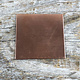 MSC30324 = Copper Shape Square 1" (24ga) (Pkg of 6)