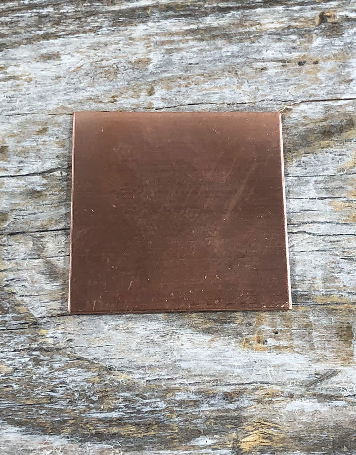 MSC30324 = Copper Shape Square 1" (24ga) (Pkg of 6)