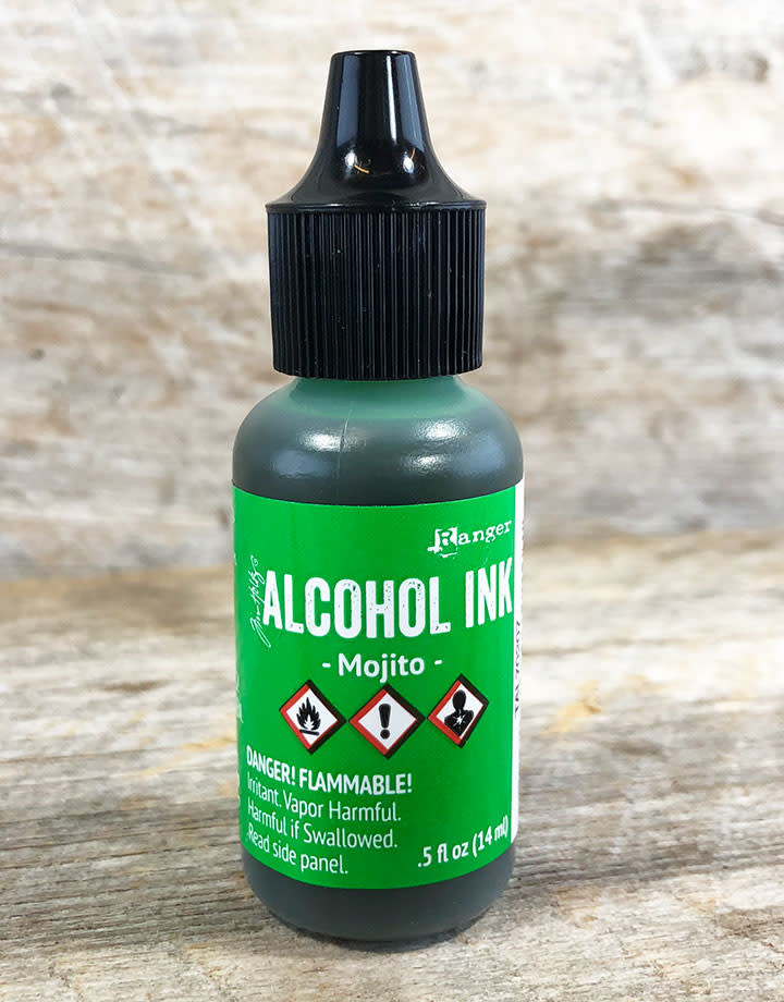 Tim Holtz Alcohol Ink PM4136 = Tim Holtz Alcohol Ink MOJITO 0.5oz