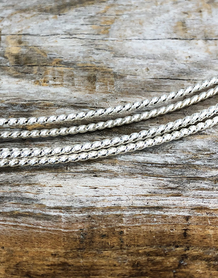 STW14 = Sterling Twist Wire 1.6mm 14ga (Sold per foot)