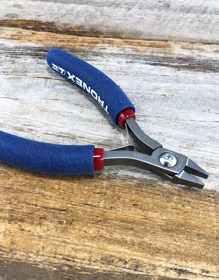 Tronex PL30547 = Tronex 547 Stubby Chain Nose Pliers - Short Handle