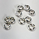 900S-2.5H = Open Jump Ring Sterling Silver 2.5mm ID x .050'' (16ga) (Pkg of 10)