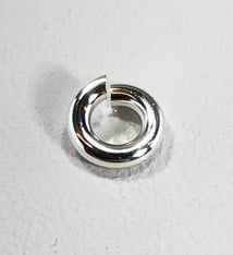 900S-2.5H = Open Jump Ring Sterling Silver 2.5mm ID x .050'' (16ga) (Pkg of 10)