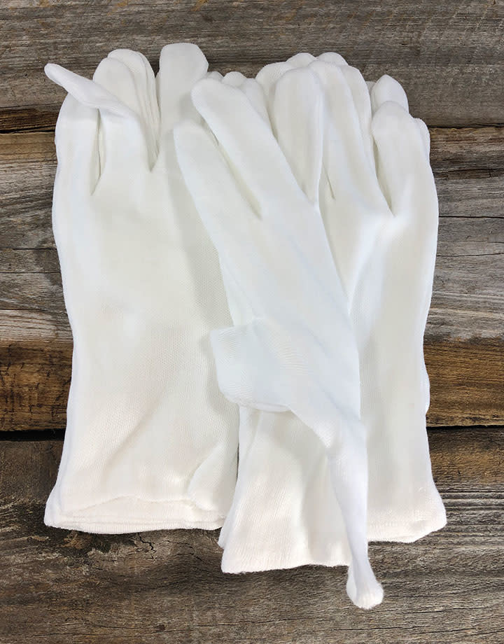 17.101 = XL Lightweight Cotton Gloves (Pkg of 12 pieces)