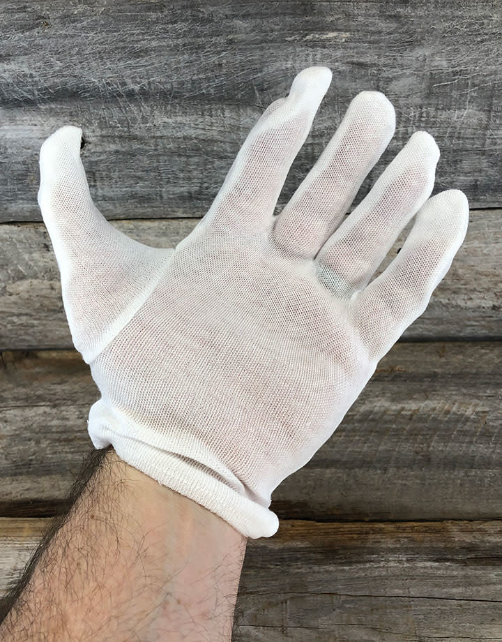 17.101 = XL Lightweight Cotton Gloves (Pkg of 12 pieces)