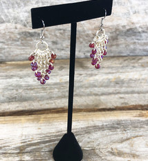 DER1255 = Black Value Velvet Earring Display 6-1/2'' high (Pkg of 3)