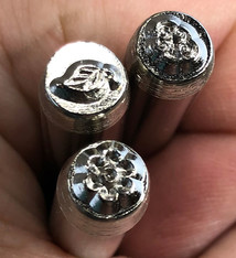 PN5502 = NATURE DESIGN STAMP SET of THREE PUNCHES by BEADSMITH