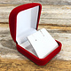 DBX2220 = Red Value Velvet Earring Box (Each)