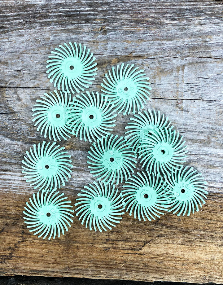 Dedeco ST9106 = Dedeco Radial Discs 7/8'' 14000grit (Pkg of 12) Ultra Fine