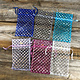 DBX1294P = Organza Drawstring Pouches Polka Dots 4''x5'' (Dozen)