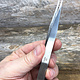 57.0301 = #AA Point General Purpose Tweezer 5'' (Nickel Plated)