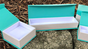 Magnetic Lid Boxes Teal