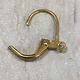 428BR-02 = Brass Leverback with Ring (Pkg of 12)