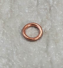 900CU-5032 = Copper Jump Ring Open 5.0mm OD x .032'' (Pkg of 100)
